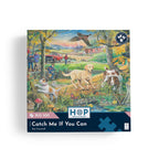 Box, straight on: Catch Me If You Can – 500 Piece Jigsaw Puzzle (House of Puzzles)