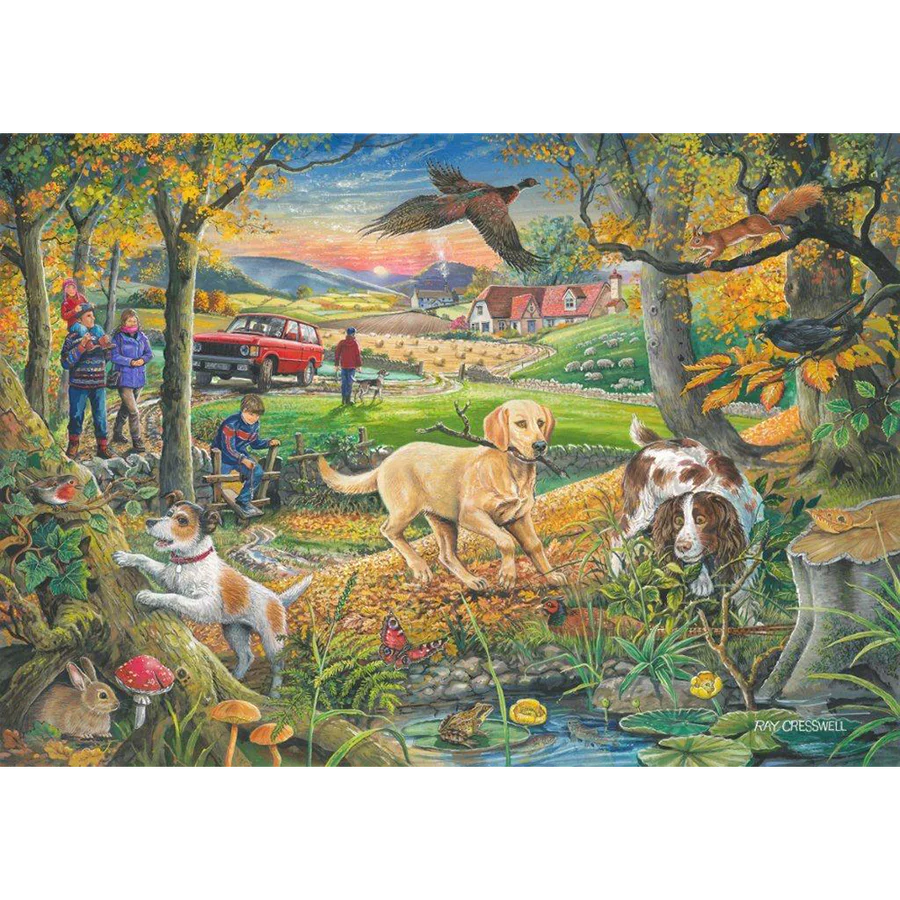 HOP - Catch Me If You Can - BIG 500 Piece Jigsaw Puzzle