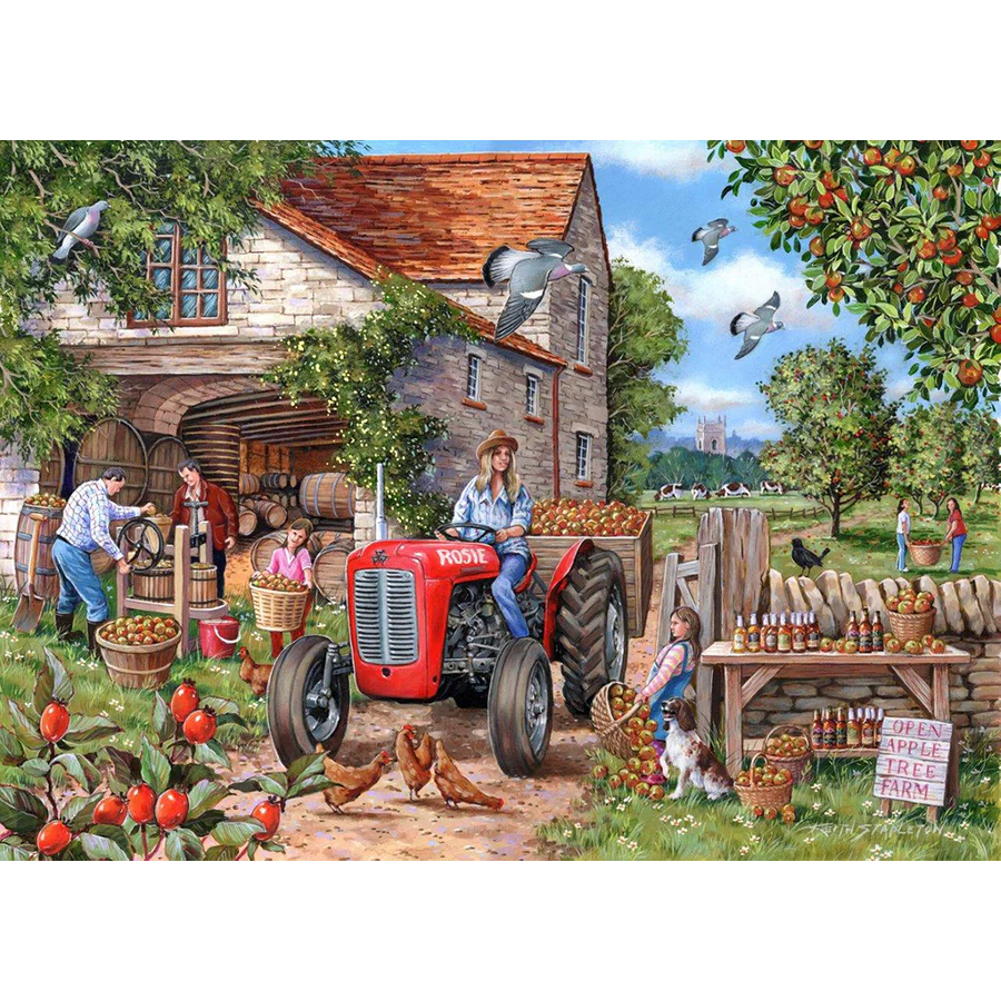 Cider & Rosie – 500 Piece Jigsaw Puzzle (HOP)
