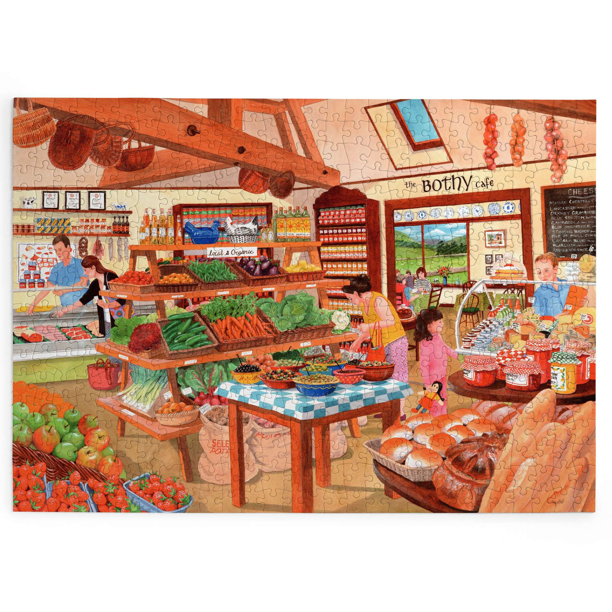 Made up: Deli Delicious – 500 XL Piece Jigsaw Puzzle (House of Puzzles)