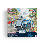 Box, straight on: Knight Train – 500 Piece Jigsaw Puzzle (House of Puzzles)