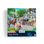 Box, straight on: Pony Parade – 500 Piece Jigsaw Puzzle (House of Puzzles)