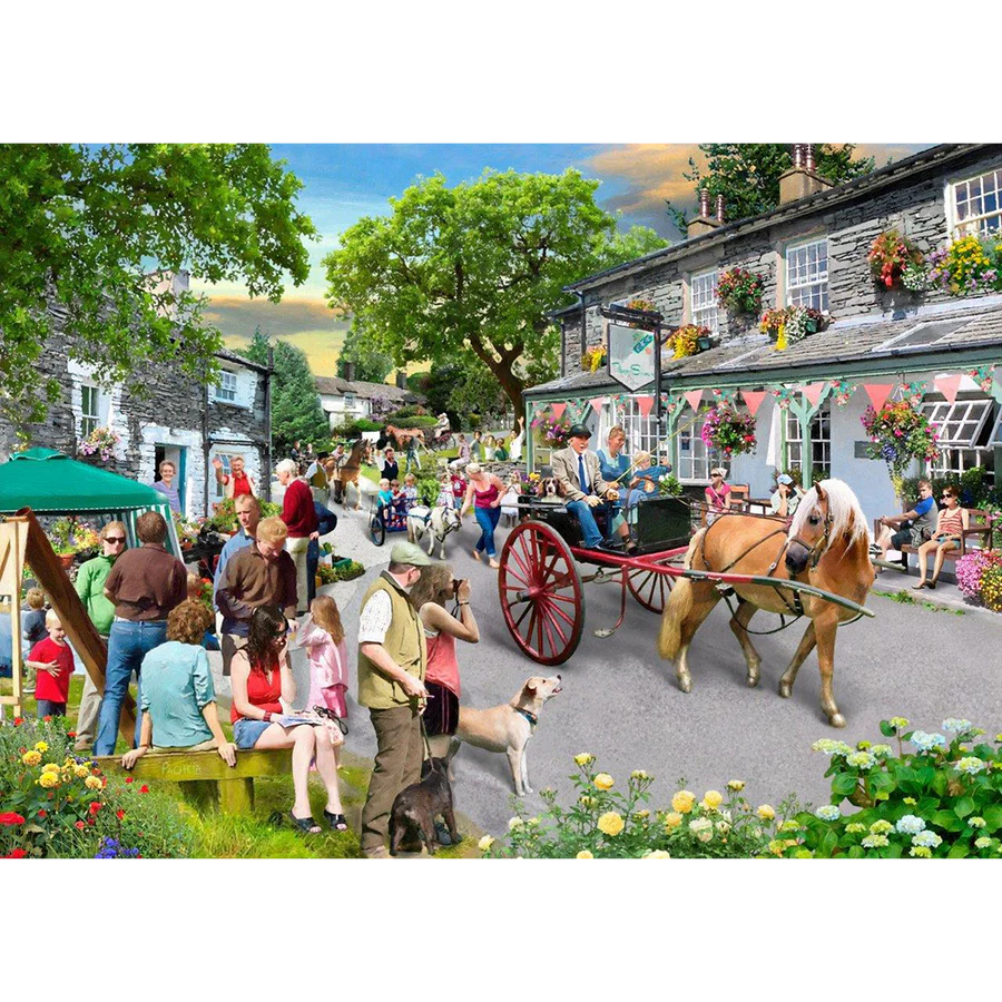 Pony Parade – 500 Piece Jigsaw Puzzle (HOP)