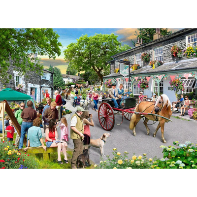 Pony Parade – 500 Piece Jigsaw Puzzle (HOP)