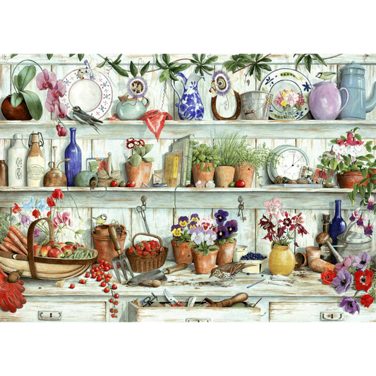 HOP - Posies & Produce - BIG 500 Piece Jigsaw Puzzle