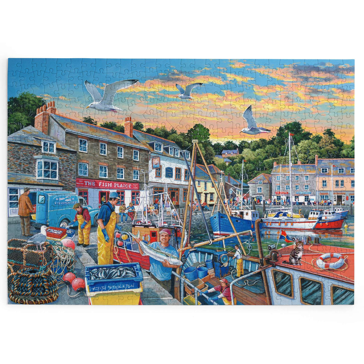Made up: Catch of the Day – 1000 Piece Jigsaw Puzzle (House of Puzzles)