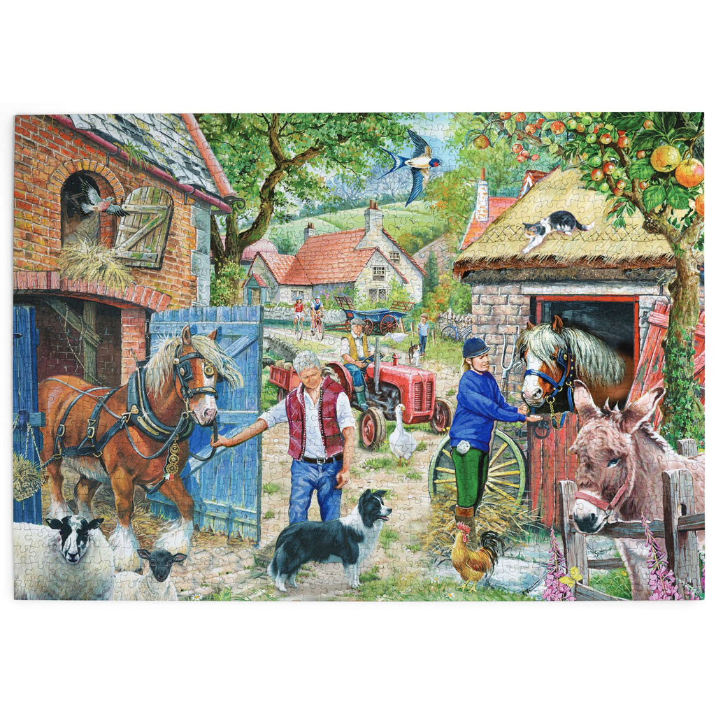 Made up: Appletree Lane – 1000 Piece Jigsaw Puzzle (House of Puzzles)