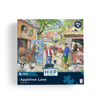 Box, straight on: Appletree Lane – 1000 Piece Jigsaw Puzzle (House of Puzzles)