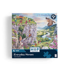Box, straight on: Everyday Heroes – 1000 Piece Jigsaw Puzzle (House of Puzzles)