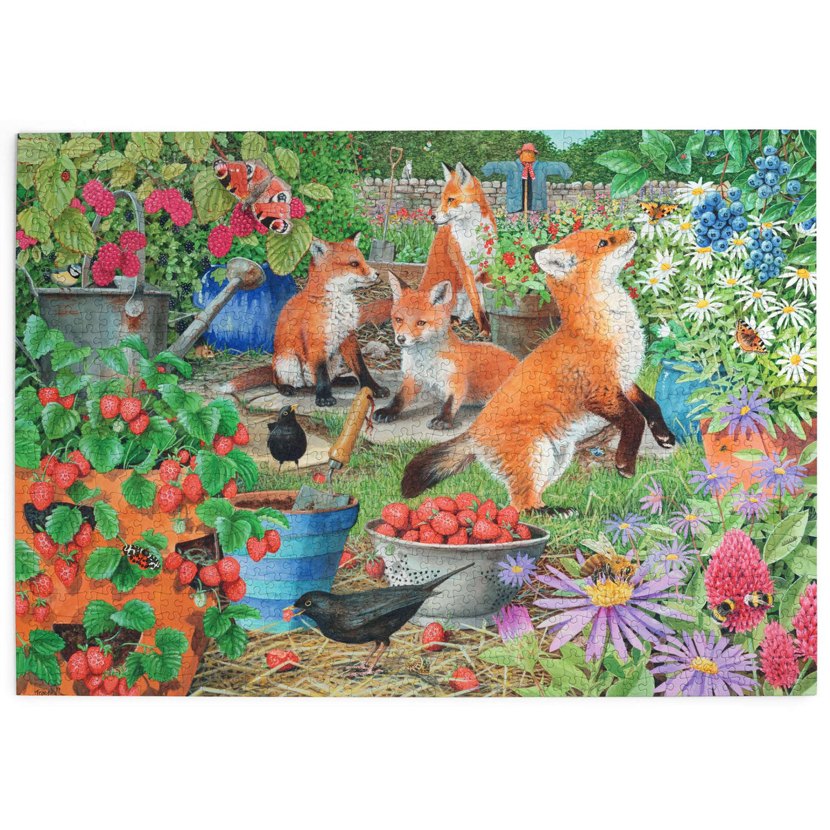 Made up: Foxy Ladies – 1000 Piece Jigsaw Puzzle (House of Puzzles)