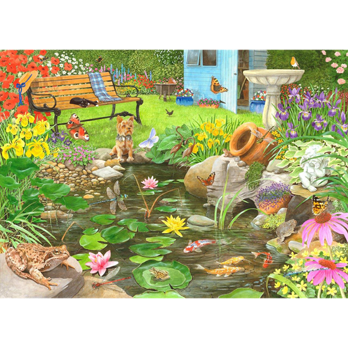 Lily Pond – 1000 Piece Jigsaw Puzzle (HOP)