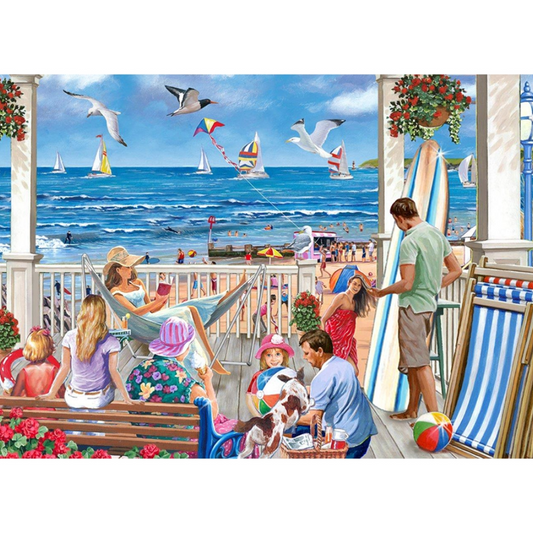 HOP - All On Deck - 1000 Piece Jigsaw Puzzle