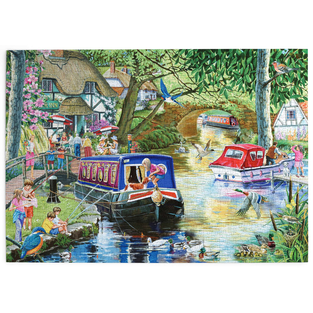 Made up: Summer on the River – 1000 Piece Jigsaw Puzzle (House of Puzzles)