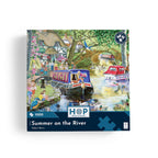 Box, straight on: Summer on the River – 1000 Piece Jigsaw Puzzle (House of Puzzles)