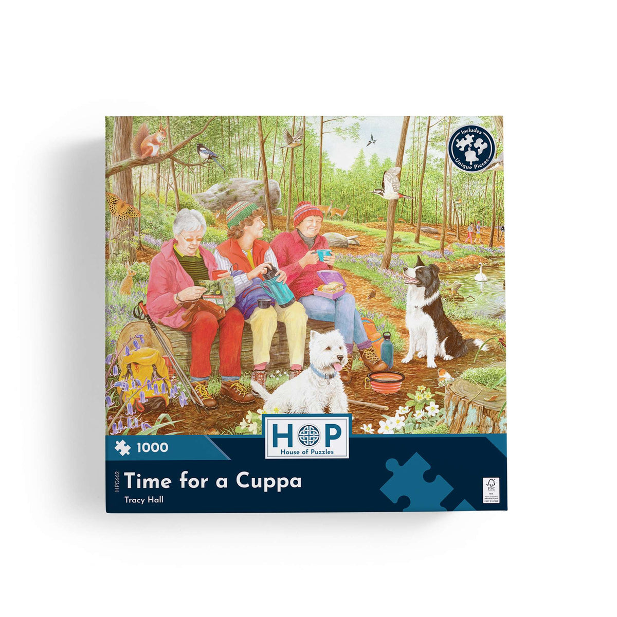 Box, straight on: Time For a Cuppa – 1000 Piece Jigsaw Puzzle (House of Puzzles)