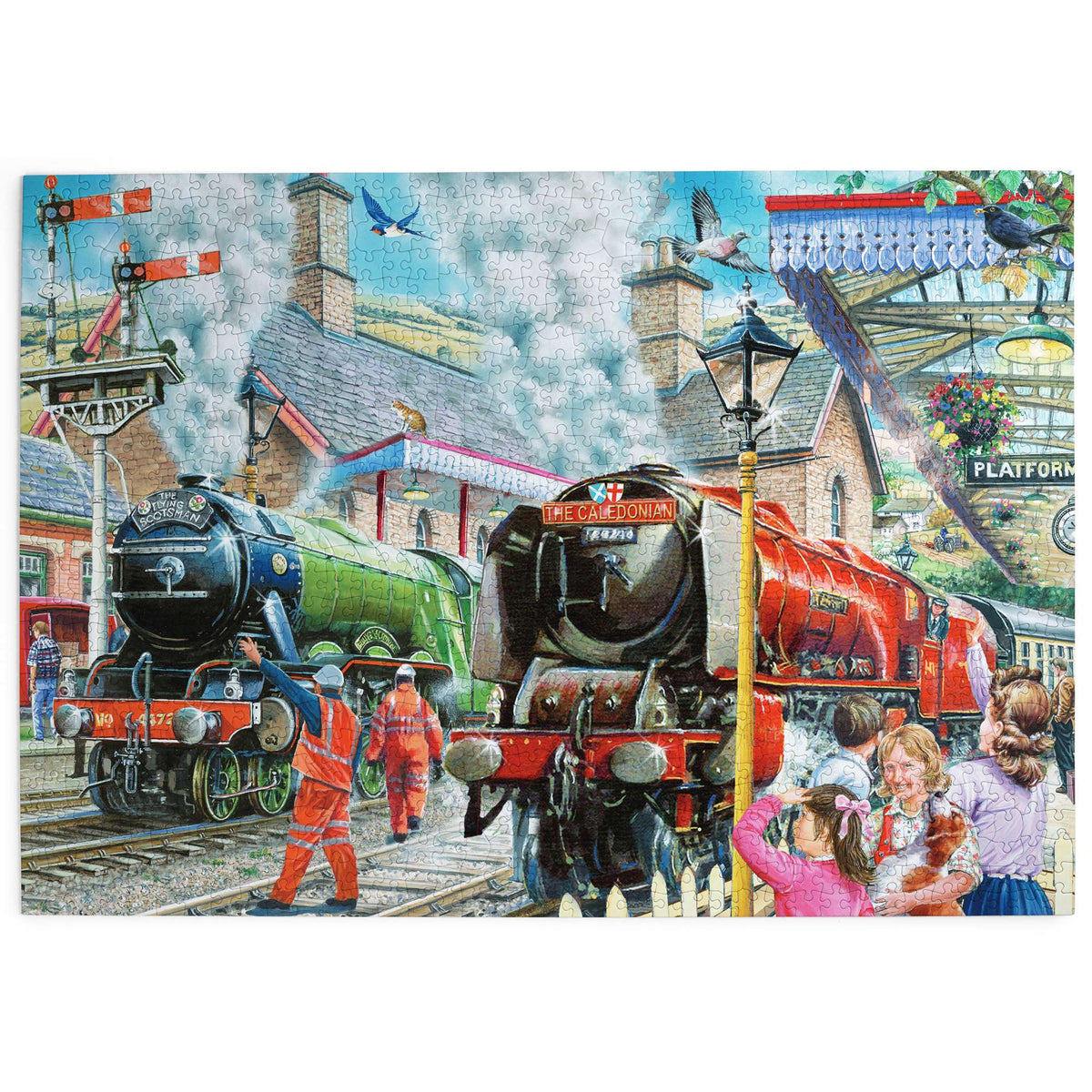 Made up: Checking the Line – 1000 Piece Jigsaw Puzzle (House of Puzzles)