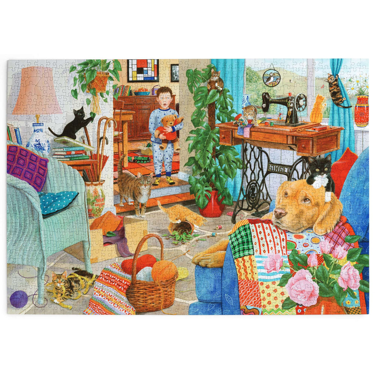 Made up: Kitten Chaos – 1000 Piece Jigsaw Puzzle (House of Puzzles)