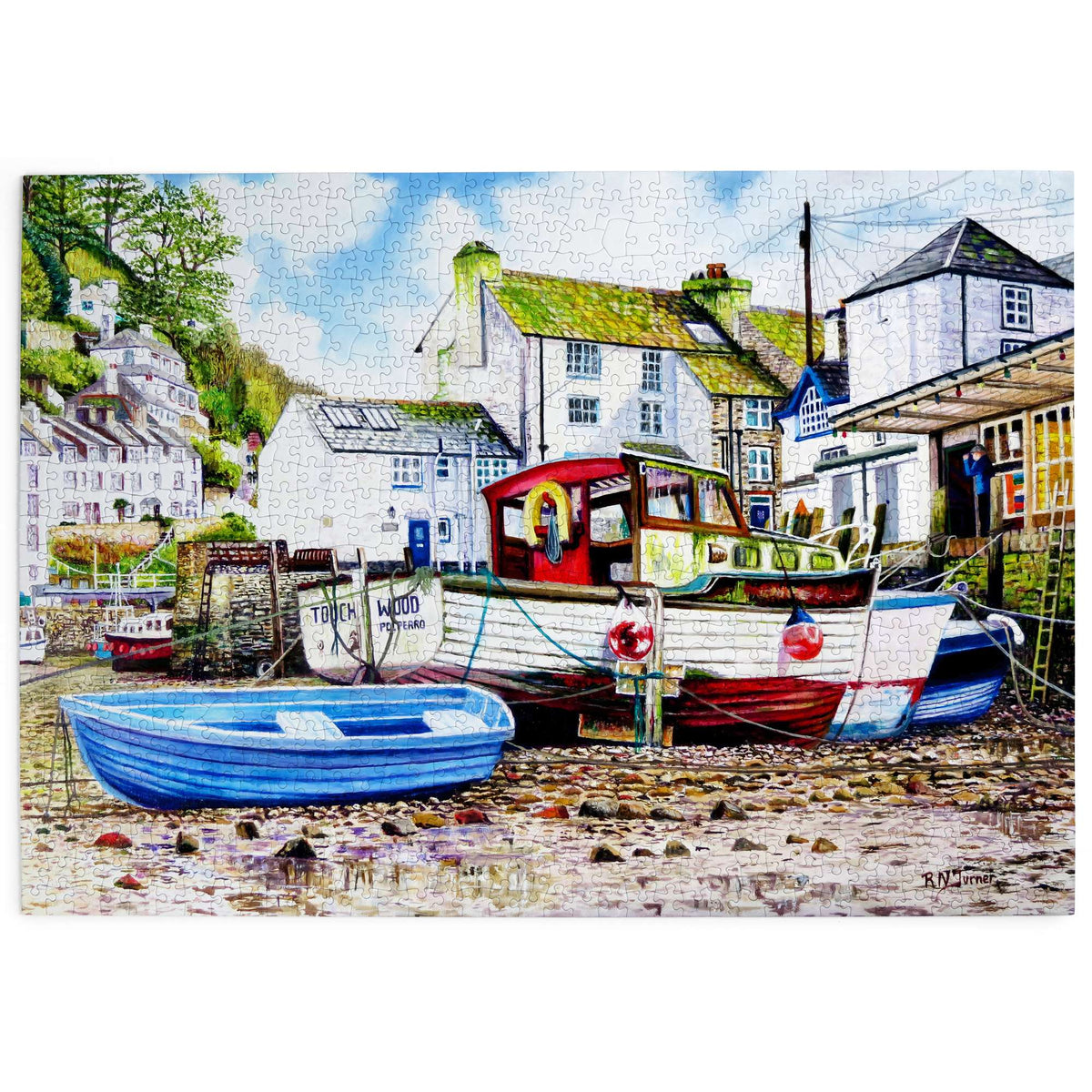 Made up: Polperro – 1000 Piece Jigsaw Puzzle (House of Puzzles)