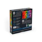 Box back: Patchwork Rainbow – 1000 Piece Jigsaw Puzzle (House of Puzzles)