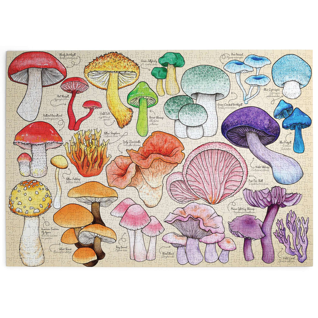 Made up: Mushroom Mania – 1000 Piece Jigsaw Puzzle (House of Puzzles)