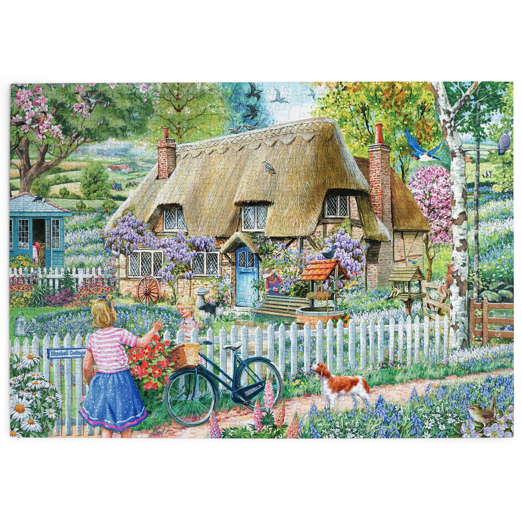 Made up: Bluebell Cottage – 1000 Piece Jigsaw Puzzle (House of Puzzles)