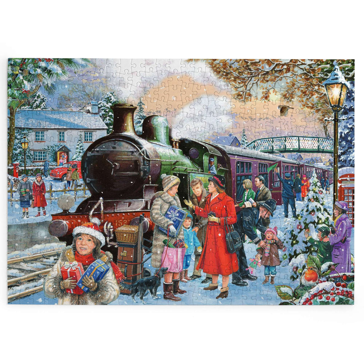 Made up: Home for Christmas – 500 XL Piece Jigsaw Puzzle (House of Puzzles)