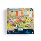 Box, straight on: Rest & Relaxation – 500 XL Piece Jigsaw Puzzle (House of Puzzles)