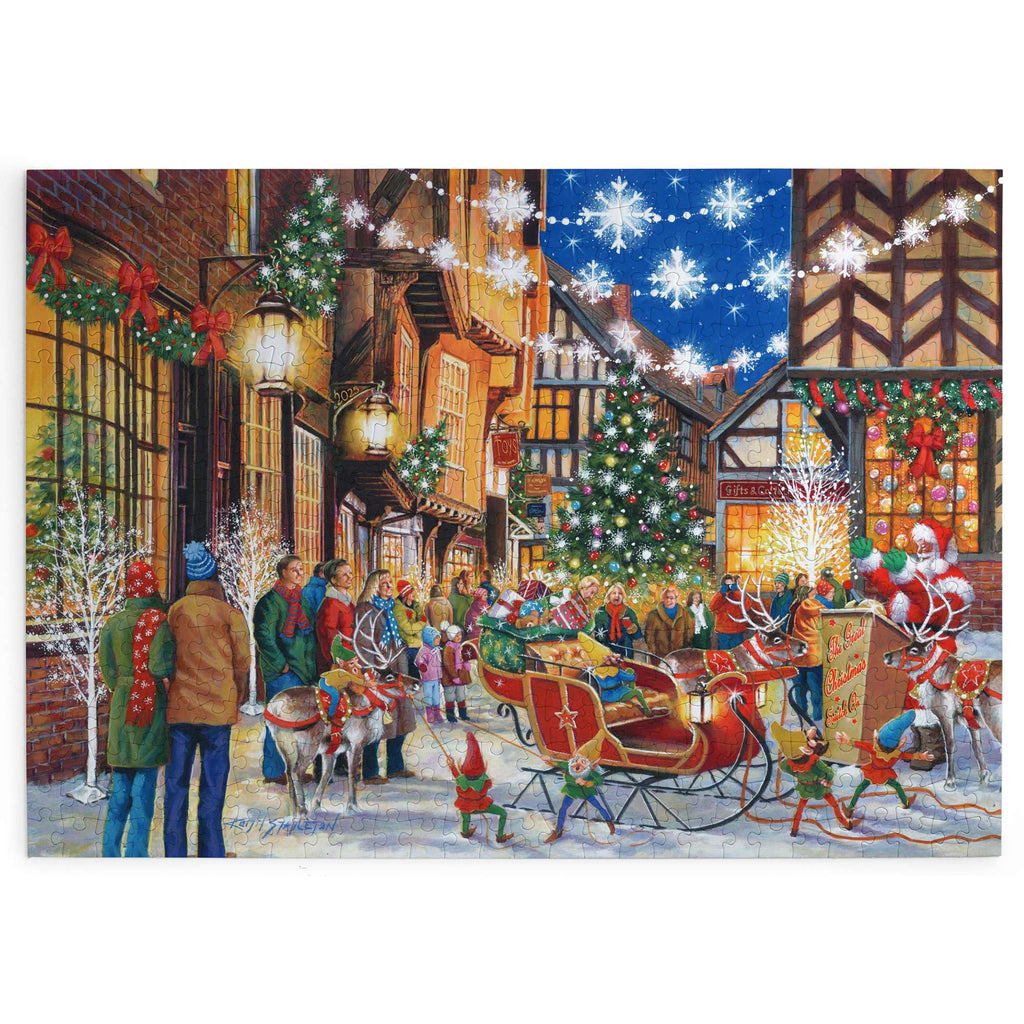 Made up: Santa Switch On – 500 Piece Jigsaw Puzzle (House of Puzzles)