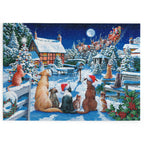 Made up: Santa Paws – BIG 500 XL Piece Jigsaw Puzzle (House of Puzzles)