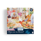Box, straight on: Where are my Glasses? – 500 XL Piece Jigsaw Puzzle (House of Puzzles)