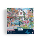 Box, straight on: Traffic Jam – 500 XL Piece Jigsaw Puzzle (House of Puzzles)