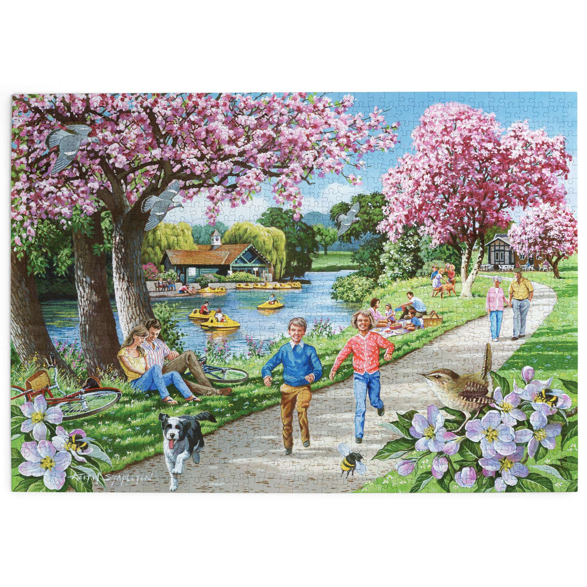 Made up: Apple Blossom Time – 1000 Piece Jigsaw Puzzle (House of Puzzles)