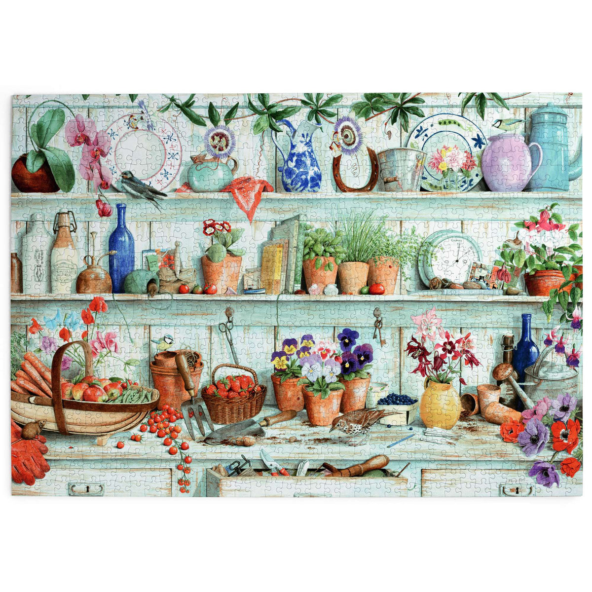 Made up: Posies & Produce – 1000 Piece Jigsaw Puzzle (House of Puzzles)