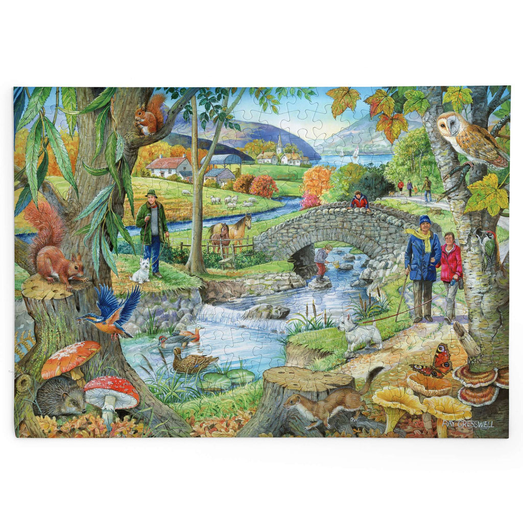 Made up: Riverside Walk – 250 Piece Jigsaw Puzzle (House of Puzzles)