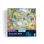 Box, straight on: Riverside Walk – 250 Piece Jigsaw Puzzle (House of Puzzles)