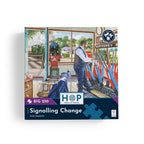 Box, straight on: Signalling Change – 250 Piece Jigsaw Puzzle (House of Puzzles)