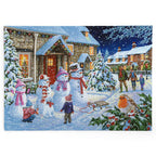Made up: Snow Family – 250 Piece Jigsaw Puzzle (House of Puzzles)