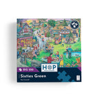 Box, straight on: Sixties Green – 250 Piece Jigsaw Puzzle (House of Puzzles)