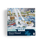 Box, straight on: Storm Chased – 500 Piece Jigsaw Puzzle (House of Puzzles)