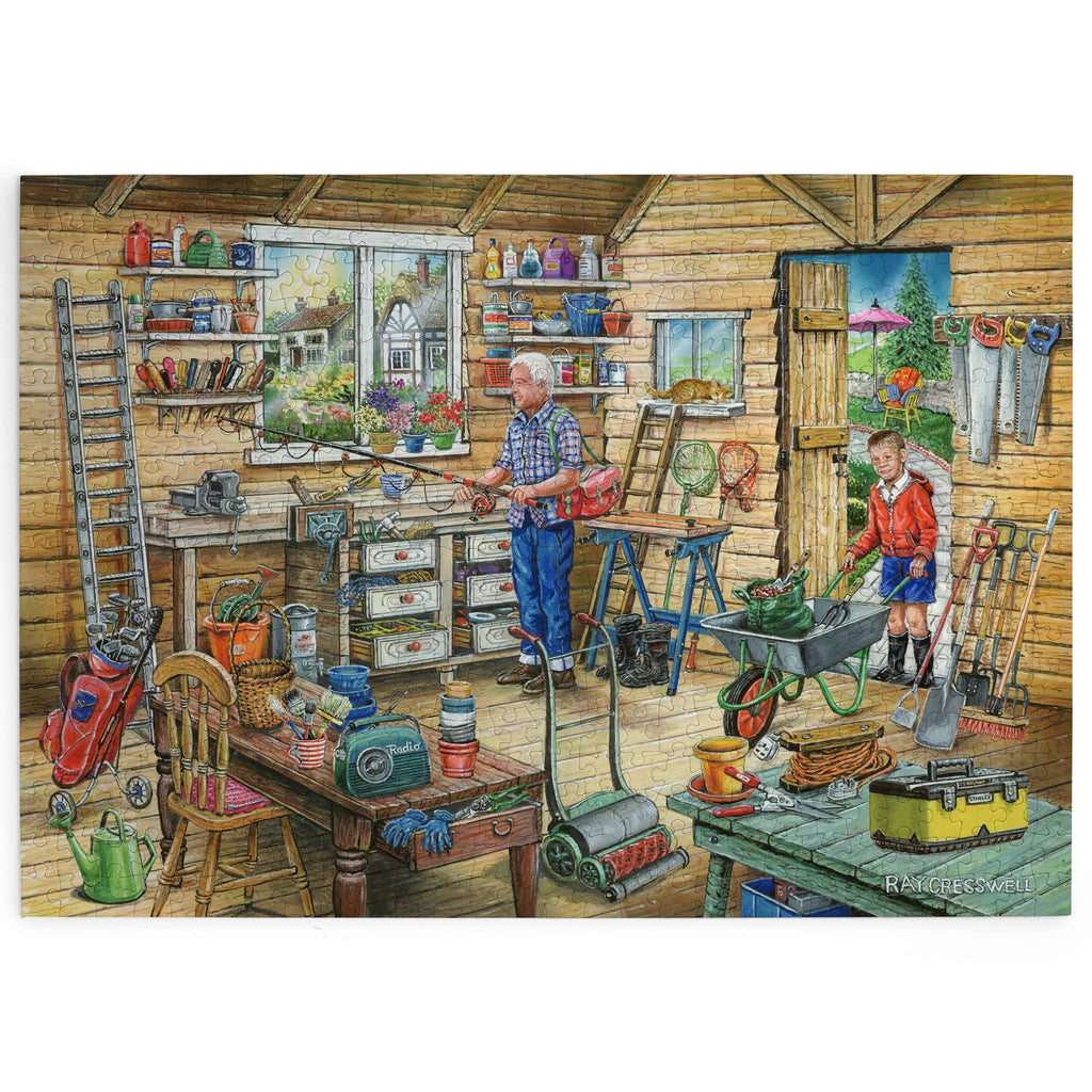 Made up: Fred's Shed – 500 Piece Jigsaw Puzzle (House of Puzzles)