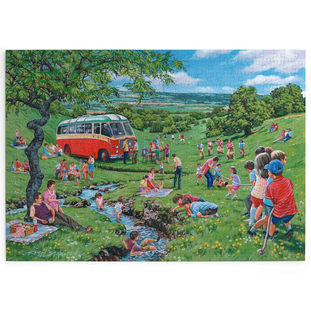 Made up: Sunday Picnic – 500 Piece Jigsaw Puzzle (House of Puzzles)