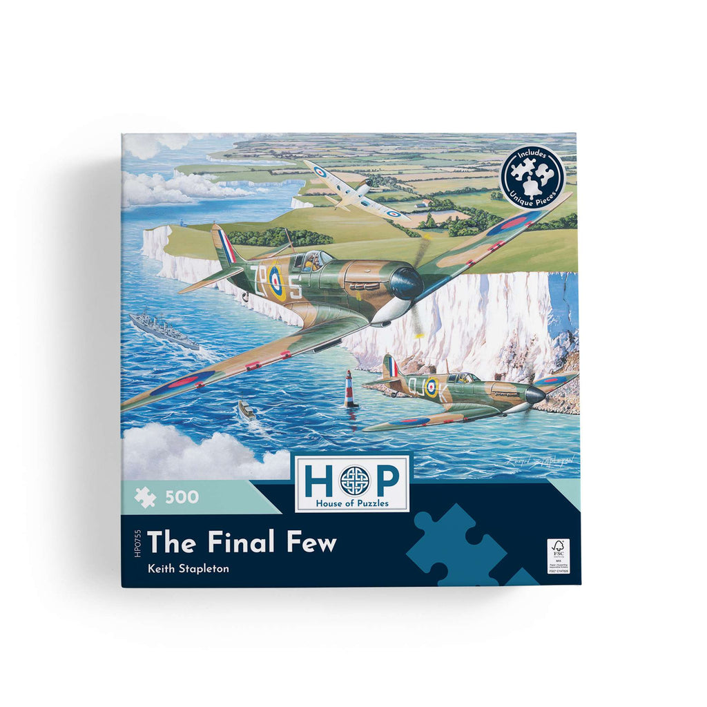 Box, straight on: The Final Few – 500 Piece Jigsaw Puzzle (House of Puzzles)