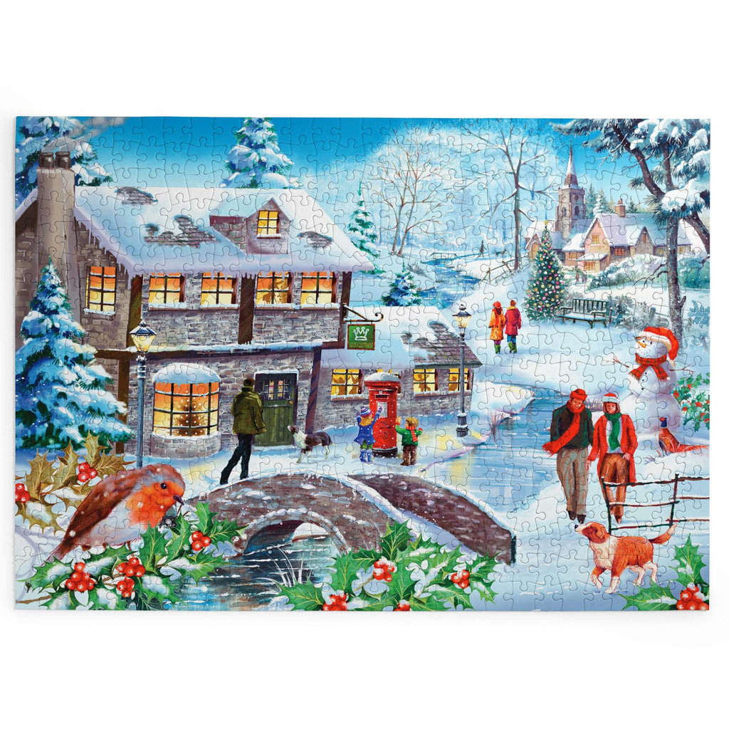 Made up: Winter Walk – 500 XL Piece Jigsaw Puzzle (House of Puzzles)