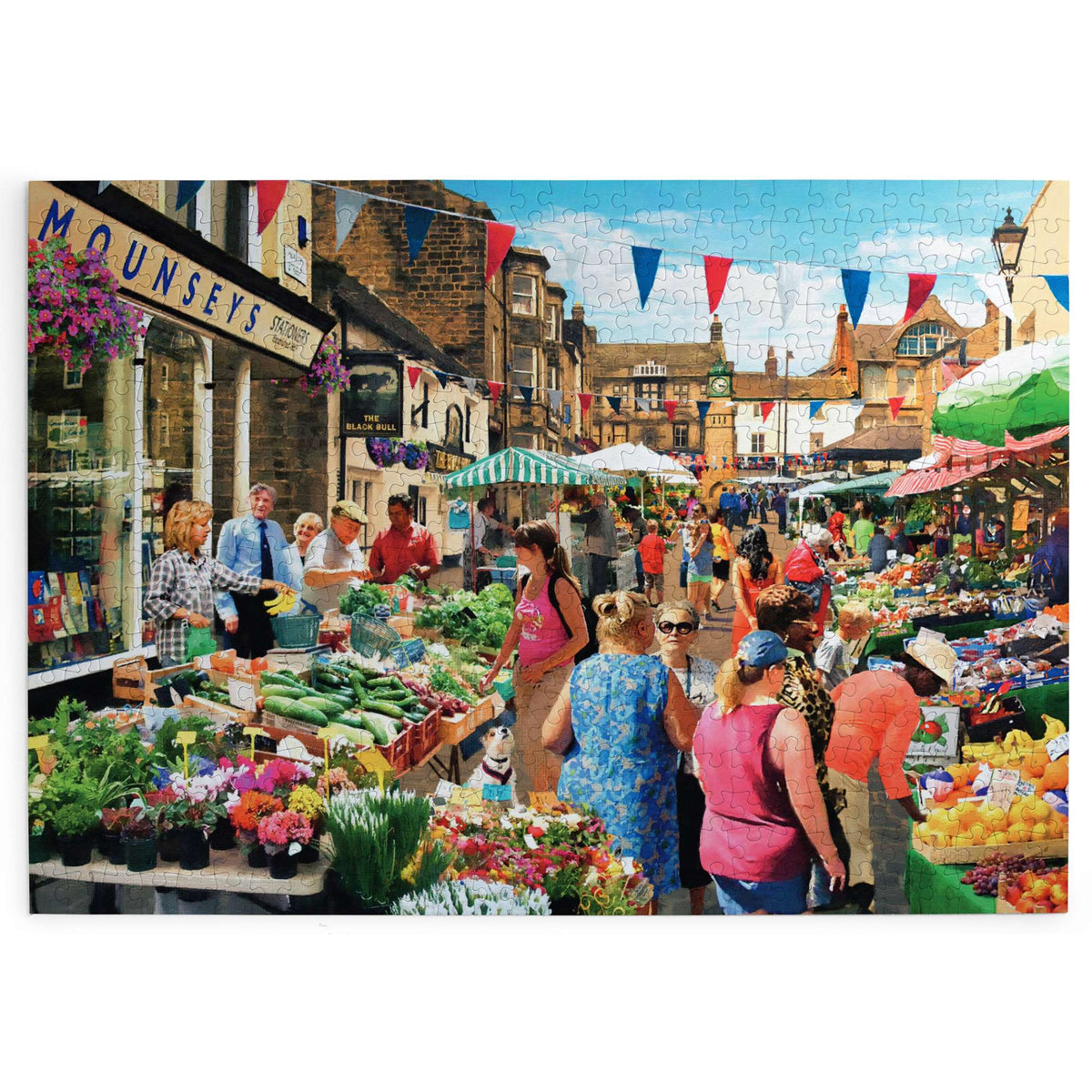 Made up: Street Market – 500 Piece Jigsaw Puzzle (House of Puzzles)