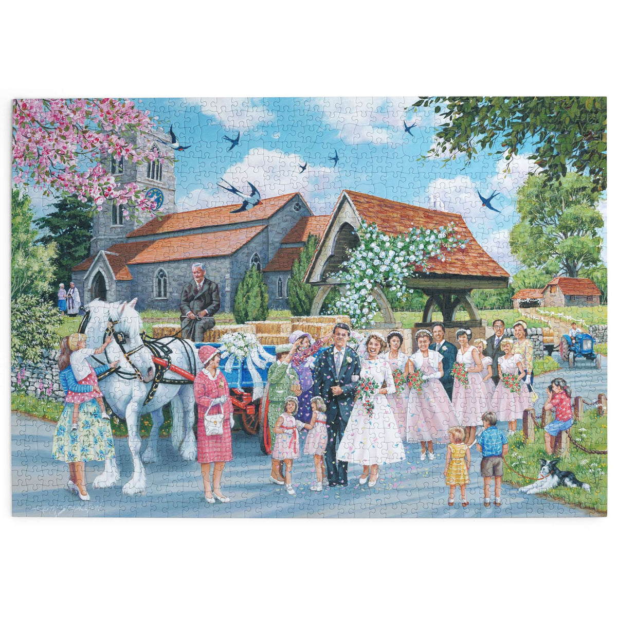 Made up: Country Wedding – 1000 Piece Jigsaw Puzzle (House of Puzzles)