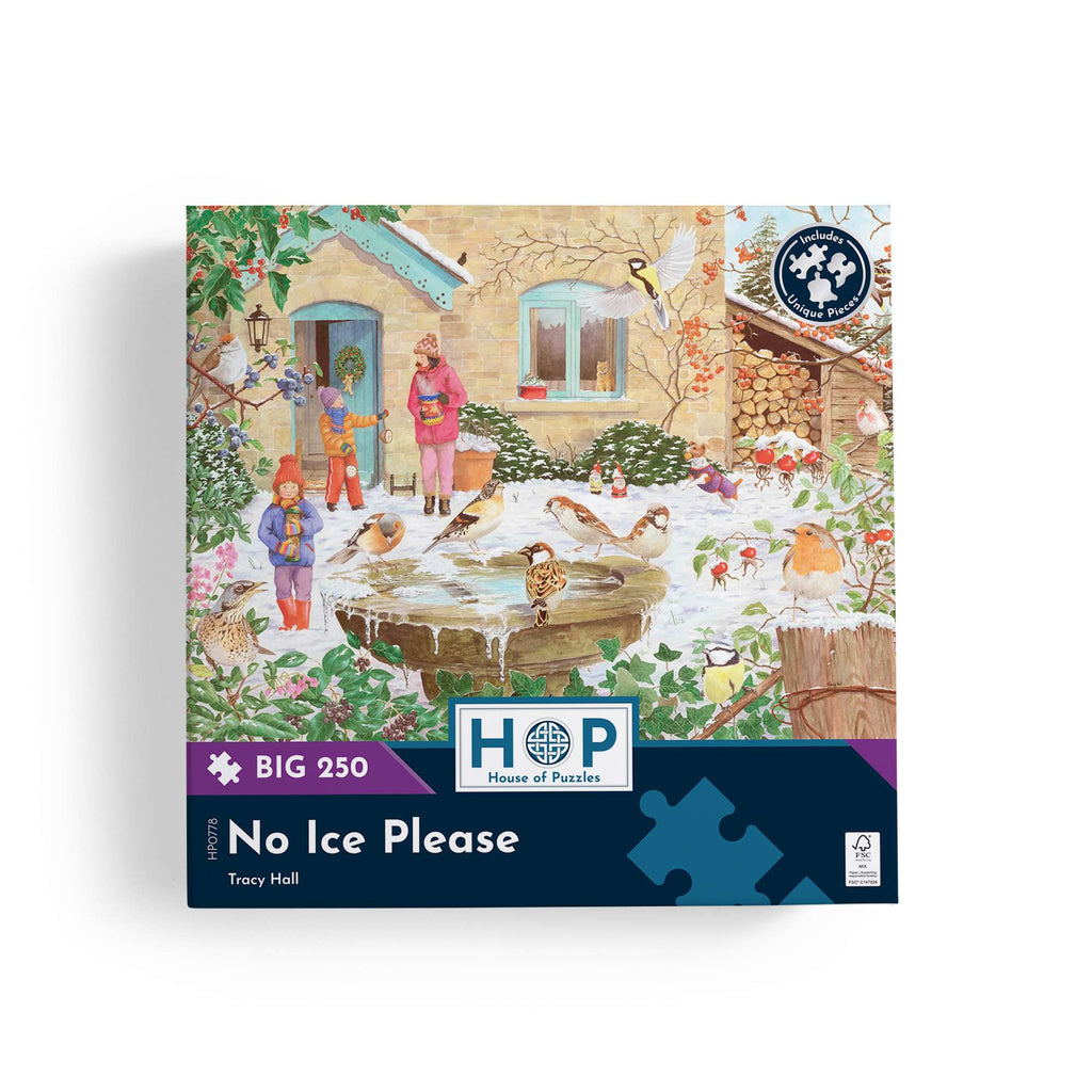 Box, straight on: No Ice Please by Tracy Hall – 250 XL Piece Jigsaw Puzzle (House of Puzzles)