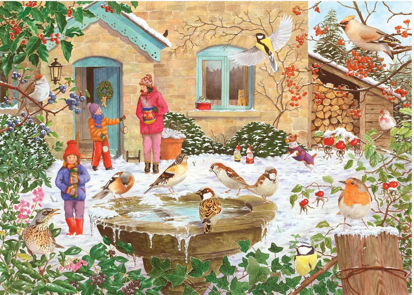 No Ice Please by Tracy Hall – 250 XL Piece Jigsaw Puzzle (HOP)