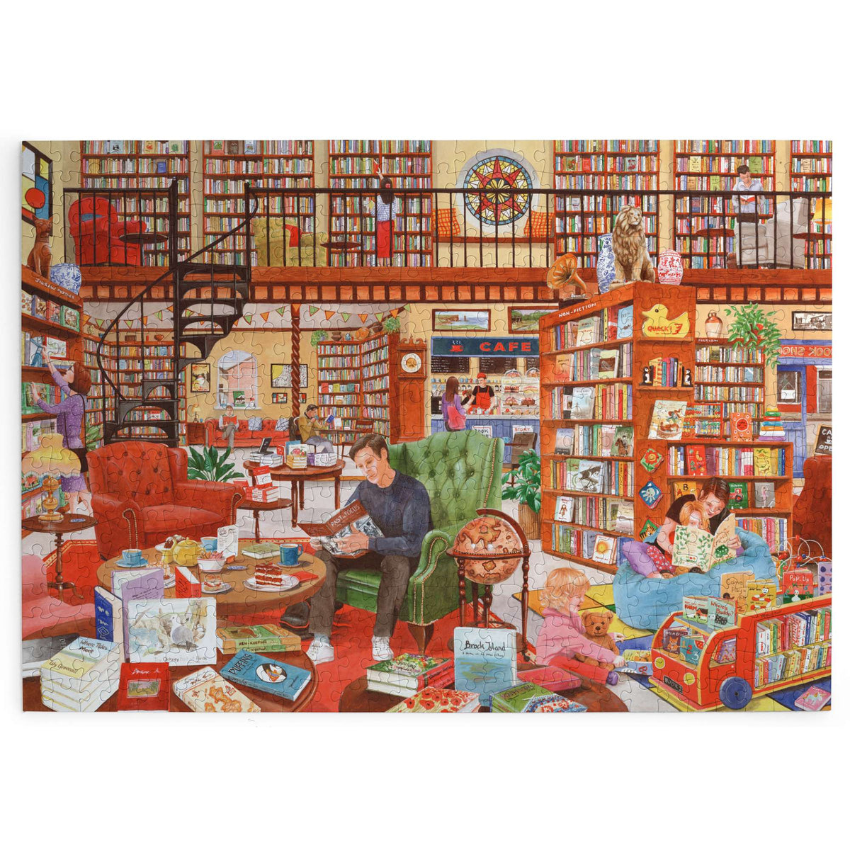 Made up: Tea and Tales by Tracy Hall – 500 Piece Jigsaw Puzzle (House of Puzzles)