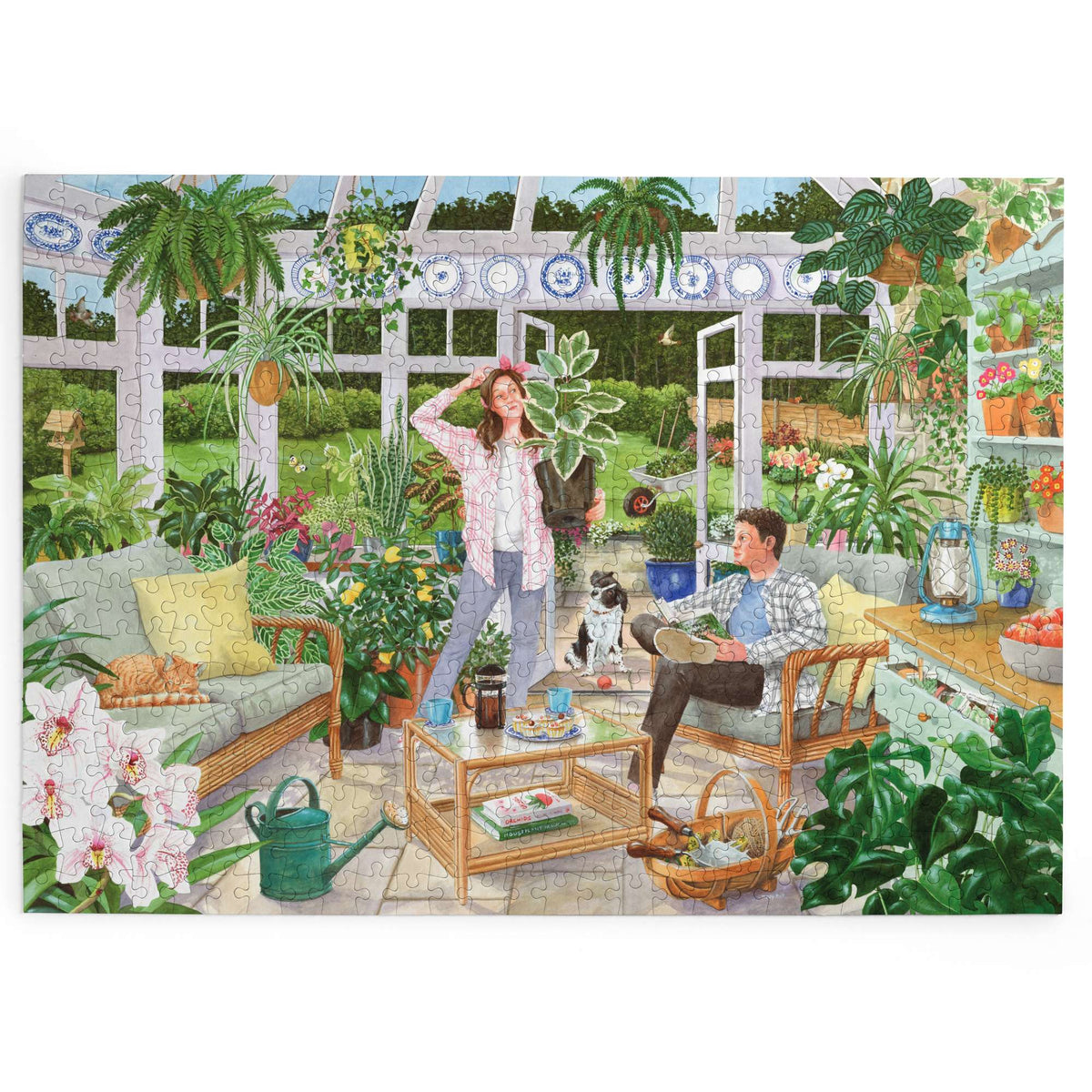 Made up: House Plant Heaven – 500 XL Piece Jigsaw Puzzle (House of Puzzles)