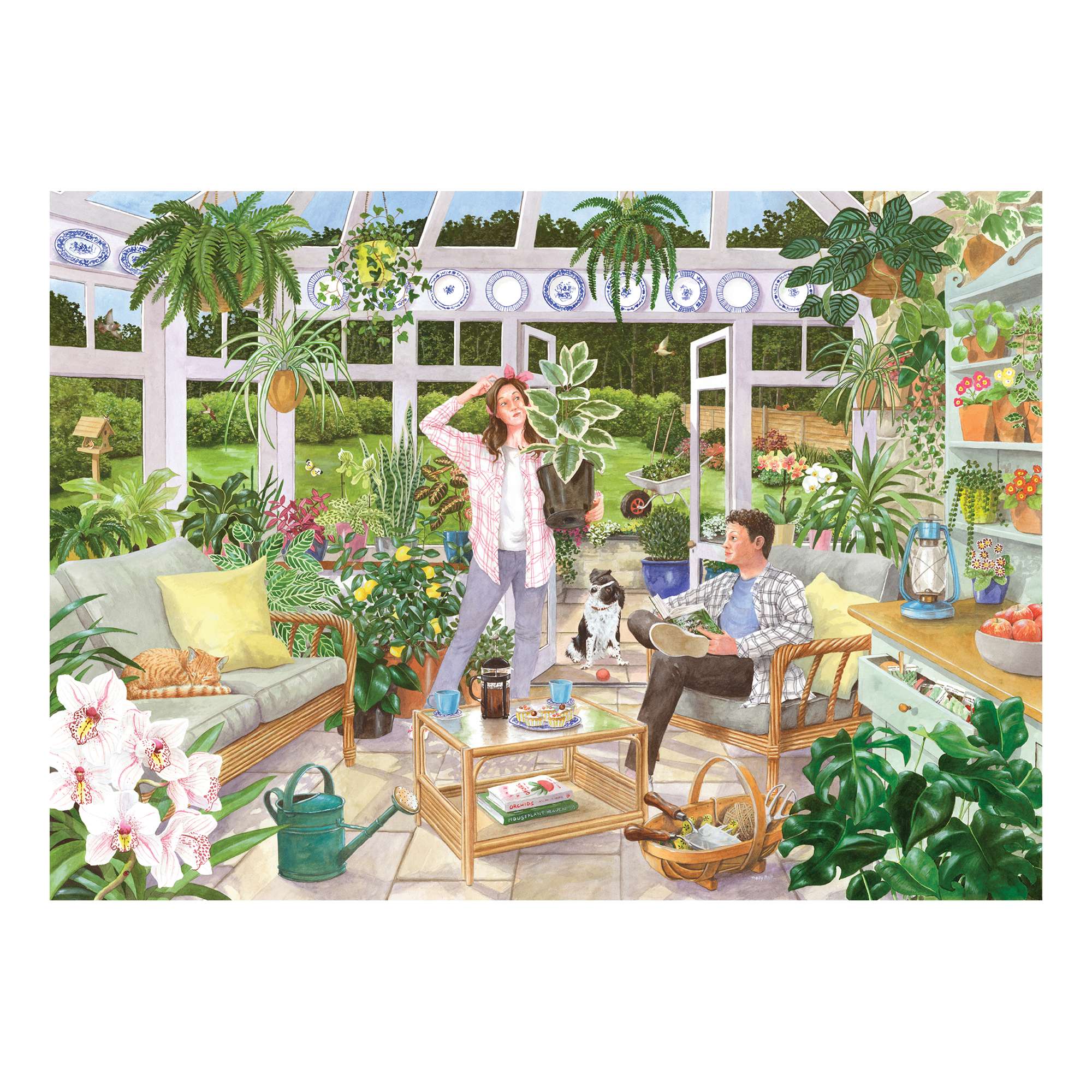 House Plant Heaven – 500 XL Piece Jigsaw Puzzle (HOP)